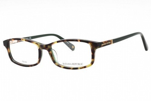BANANA REPUBLIC BR 215 0G1U 00 Eyeglasses green Havana Frame 52mm - Picture 1 of 4