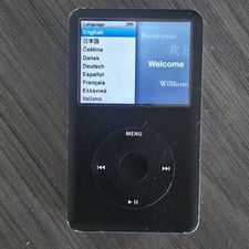 APPLE iPOD CLASSIC 6TH GEN. BLACK 80GB... MB147
