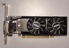 MSI GeForce GTX 1050 Ti 4GB Low Profile (LP) GDDR5 Scheda Grafica