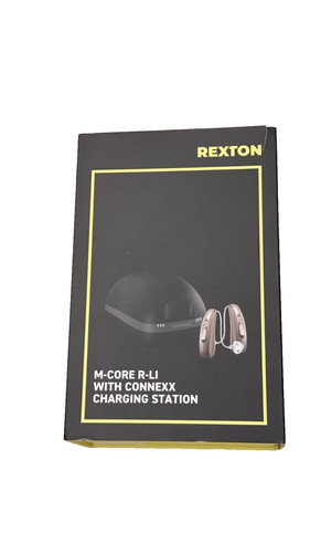 Rexton M-Core R-LI hearing aidS BOX & MANUALS ONLY-NO AIDS