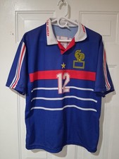 VTG 1998 NICOLAS ANELKA France World Cup Fan Jersey Size Large