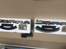 New Bright Train Sets Holiday Village And Dickensville Both With Boxes Vintage