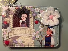 Disney Blancanieves y los siete enanitos Balcón Tarjetero Billetera Nuevo Disneyland 