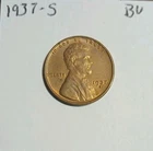 1937-S Lincoln Wheat Cent BU San Francisco Mint