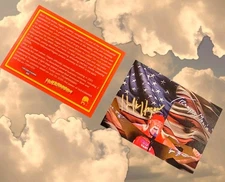 Hulk Hogan Death Commemorative Card Trumpmania /99 2025 DONALD Trump WWE Funeral
