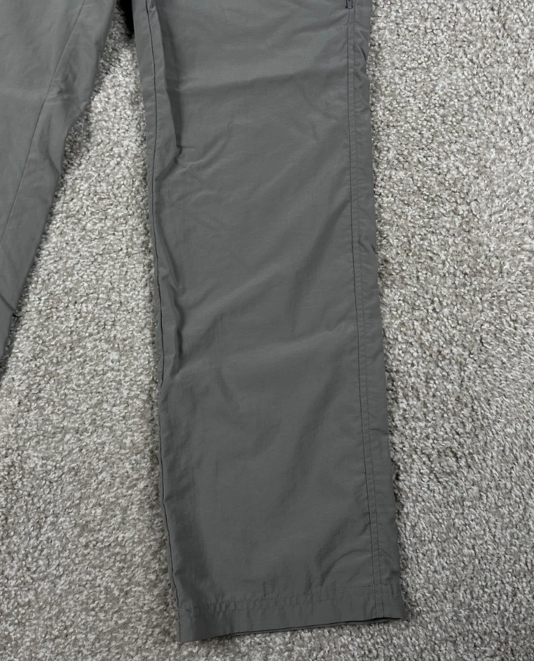Exofficio Pants Mens 30 Gray Lightweight Performance Hiking Outdoors Camp *31x31 - Image 2 of 4