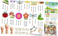 12 Pack Wind Chime Kit for Kids - DIY DIY Wood Arts  Crafts