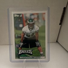 Topps 2010 Brandon Graham Rookie Philadelphia Eagles #172 NFL Football Card. rookie card picture