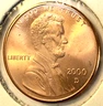 2000 D Lincoln Memorial Penny For Your Penny Book! Exact Penny! #B