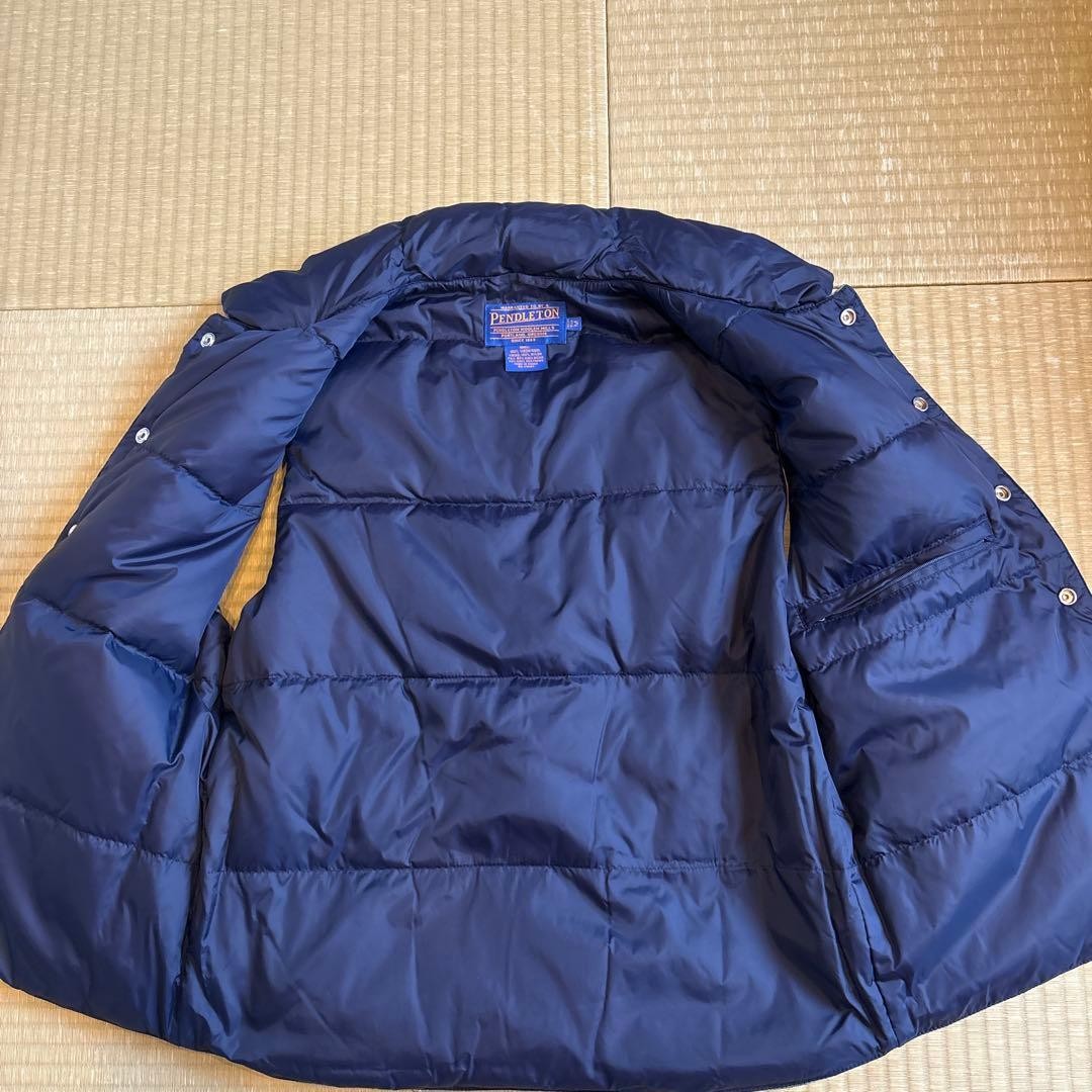 Pendleton Down Vest Native Pattern Casual Warm Li… - image 4