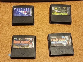 Tiger Game.Com Original Handheld Console w/ 4 Games Centipede, Arcade Classics +