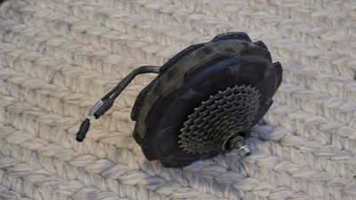 Bion X e Bike Pedelec Nabenmotor 250 W Hinterrad mit Kassette schwarz
