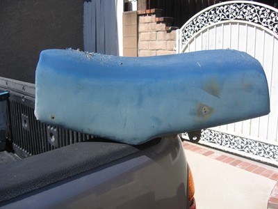 1981 & 1982 YAMAHA IT250 & IT465 OEM SADDLE SEAT NEEDS NEW COVER 4V5-W2473-10-00