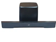 Polk DSB1 Soundbar & DSB2 Wireless Subwoofer System w/ Remote & Cables Tested 