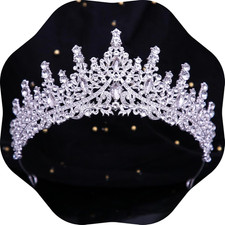 Tiaras and Crowns for Women Crystal Princess Tiaras Rhinestone Queen Crowns for