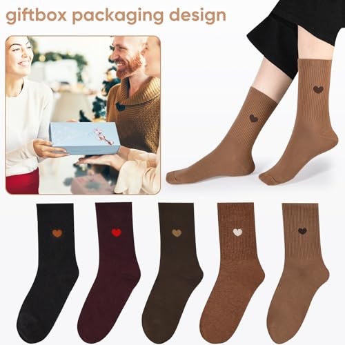 Women's Cute Cotton Crew Athletic Running Socks - 9-11 5pairs-light Color - Picture 5 of 7