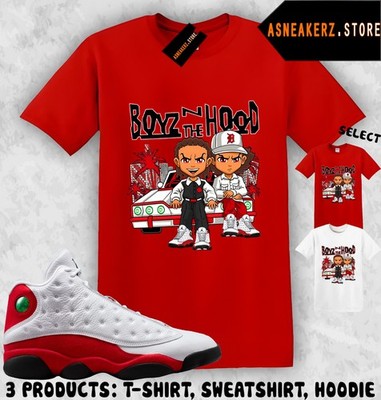 Tee Shirt Matching AJ 13 Chicago 2026 Match Sneaker The Boondocks Boyz T-Shirt