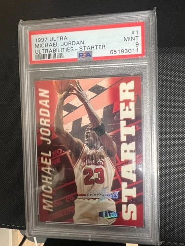 1997-98 Fleer Ultra - Ultrabilities Michael Jordan #1 S Starter psa9