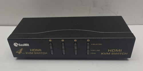 Sea Wit SEAW-94H 4 Port HDMI KVM Switch 4K USB Keyboard Mouse Switcher