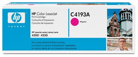 Cartouche de toner laser HP C4193A 640A couleur magenta, capacité standard de 6000 pages