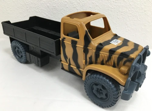 TIGER STRIPED SAFARI TRUCK 1:18 ANIMAL PLANET FORCE GI JOE VINTAGE CHAP MEI CAMO