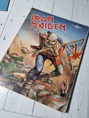 Iron Maiden Songbook 1st Four Albums Guitar Tablature. Iconic Eddie Artwork