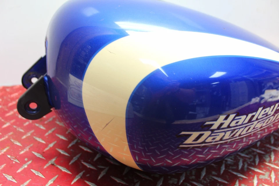 Harley Sportster XL 1200 2007 Roadster OEM tanque de combustible de gasolina genuino 4,5 gal SP111 Foto 3 de 4