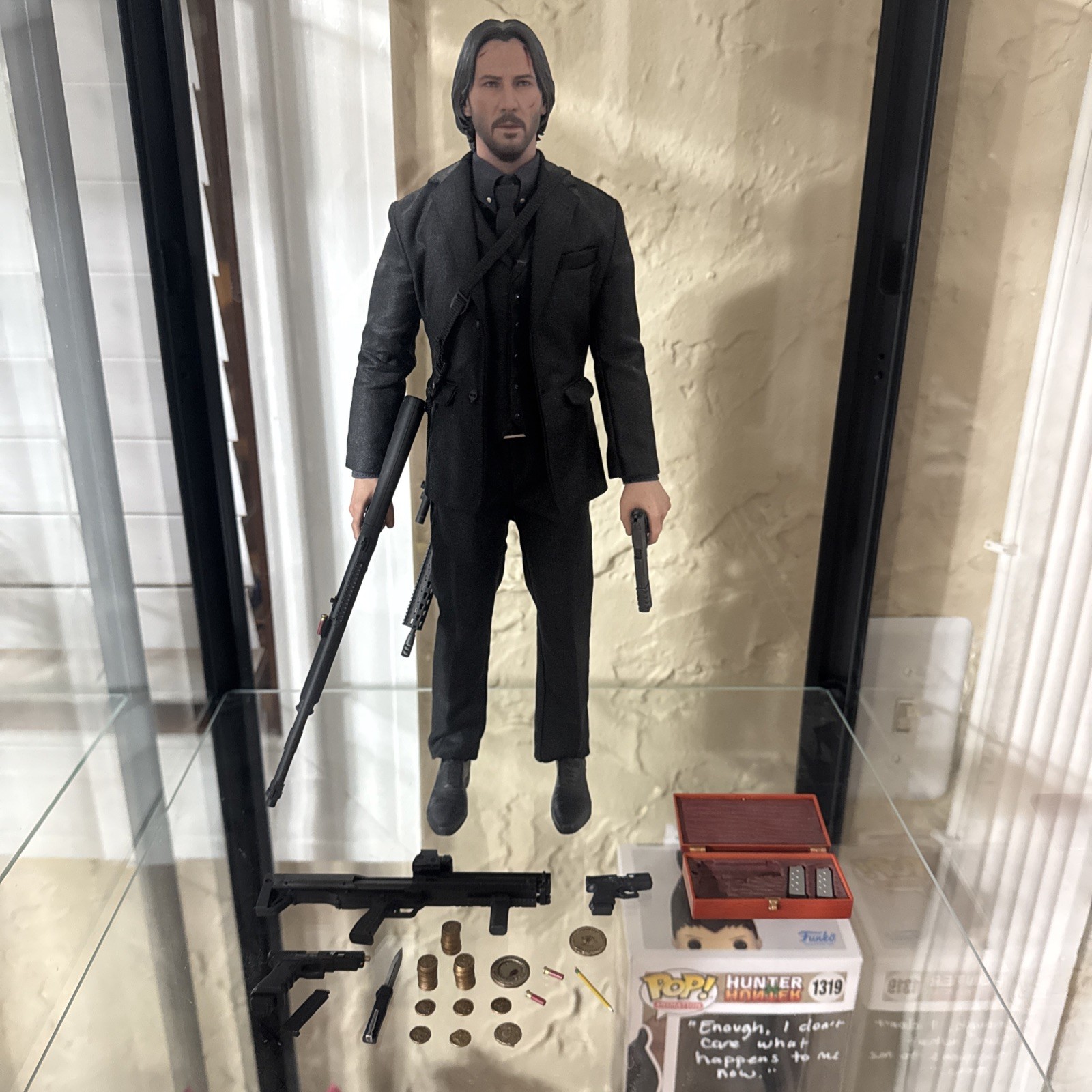 John Wick Chapter 2 1:6 Scale Action Figure Mms504 Keanu Reeves No Box
