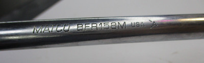 Matco BFR158M 3/8'' Dr 15-1/2'' Long Handle Soft Grip 88 Tooth Fixed Ratchet USA