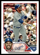 2023 Topps J.D. Martinez Los Angeles Dodgers #544