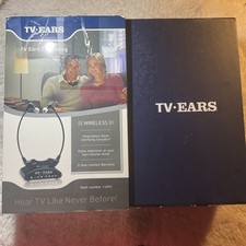 TV Ears Analog Wireless Headset System for Seniors 5.0 RF Black