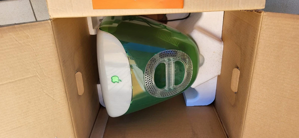 Computadora Apple vintage IMAC G3 completa y funcional