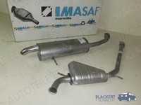 Imasaf Auspuff Set Ab Kat für Lancia Kappa + SW 2.4 JTD 1998-2001 | MSD + ESD