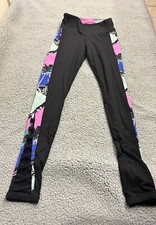 Victoria's Secret Pink Ultimate Multi Color Cutout Leggings XS/ Box 1