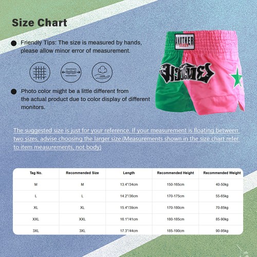 Kids Boys Pants Boxing Trunks Fitness Shorts Kickboxing Boxer Color Block Gym - Picture 33 of 72