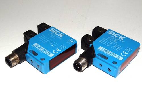 SICK WS12L-2D430 Sender + WE12L-2P430 Empfänger DC10-30V Laser Lichtschranke Top - Bild 3 von 5