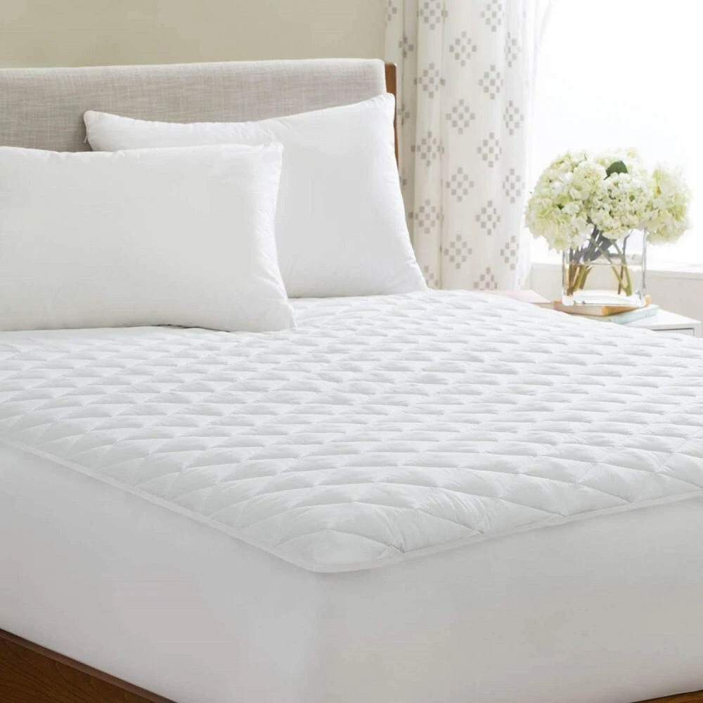 COMFORTNIGHTS, The Bedding Specialist, Pure Cotton Mattress Protector, Double