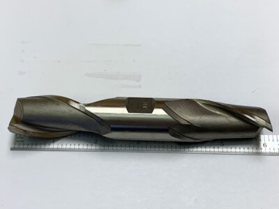 1'' 2 FLUTE DOUBLE END END MILL HSS CENTER CUTTING - NACHI #C32- NEW