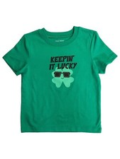 Infant  Toddler Boys Green Keepin' It Lucky St. Patrick's Day Tee Shirt