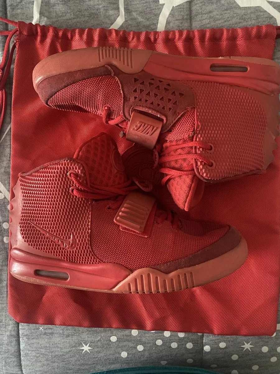 Size 9.5 - Nike Air Yeezy 2 SP Mid Red October