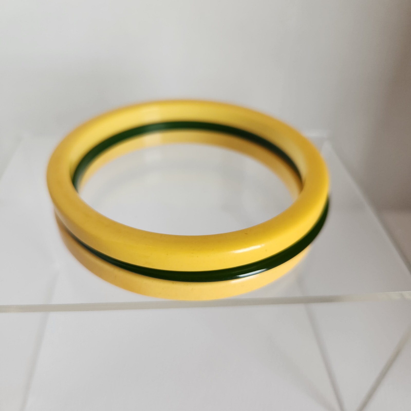 VTG BAKELITE Bangle Bracelets Stackers Spacers 2 … - image 2