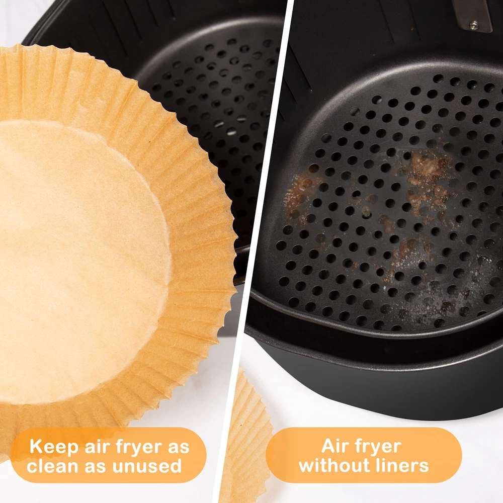 Air Fryer Disposable slicone Paper Liners Non-Stick Frier Baking Frying Set Air Fryer Disposable slicone Paper Liners Non-Stick Frier Baking Frying Set