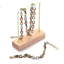 Necklace Creative Epoxy Titanium Steel Cuban Link Chain