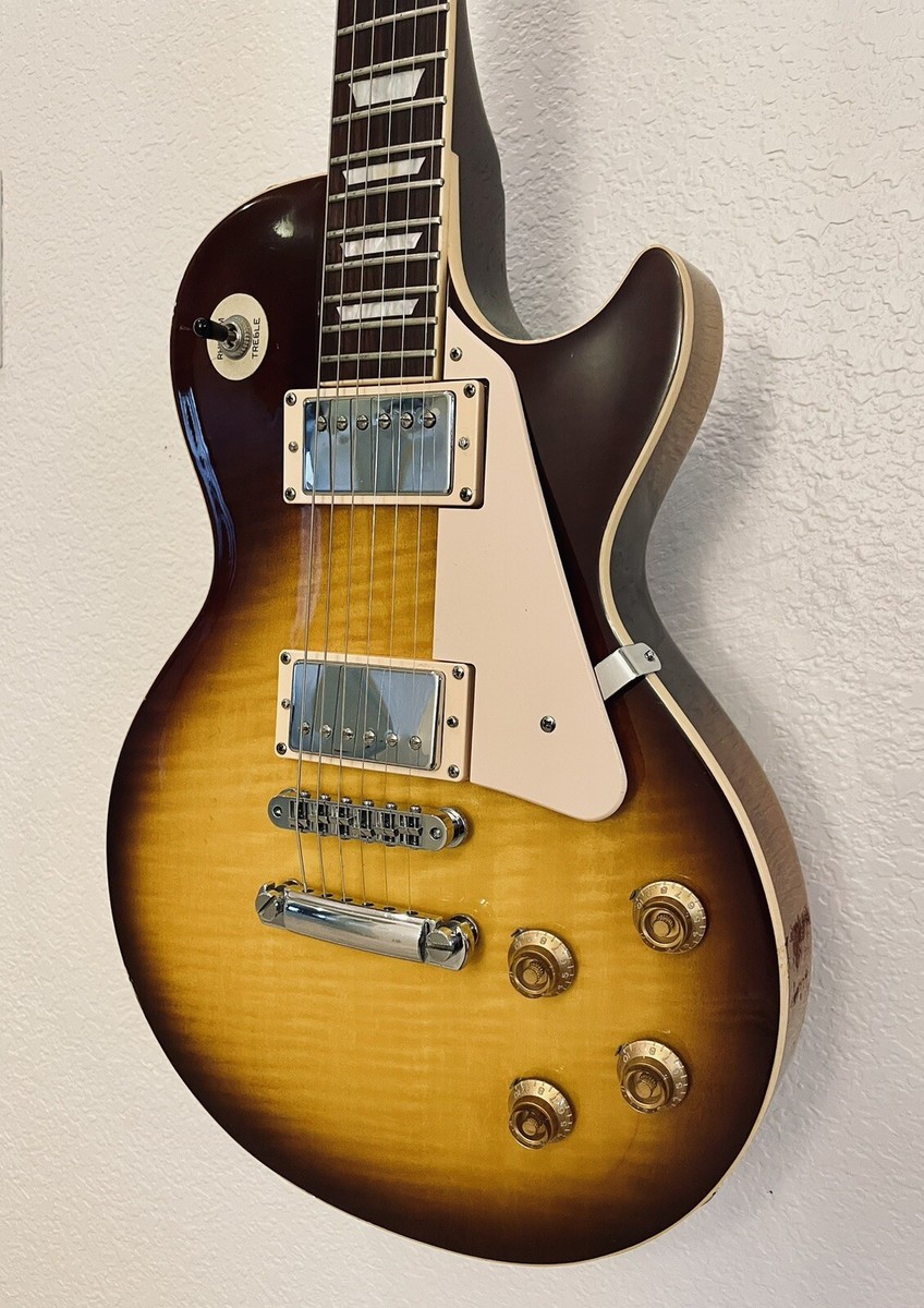 Aria Pro II LS-500 Les Paul Tobacco Burst 1978 With Gibson Pickups
