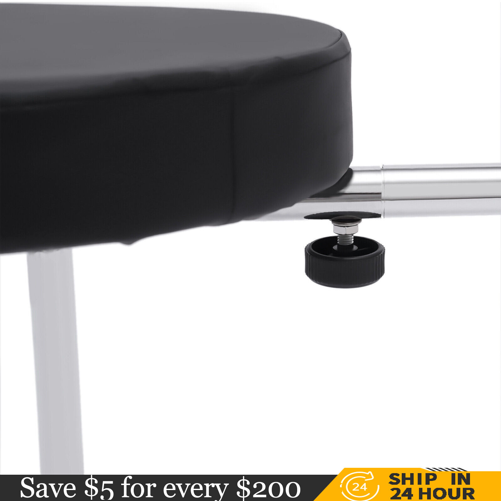 Salon Beauty Pedicure Manicure Chair Freestanding Footrest Nail Stool Tattoo