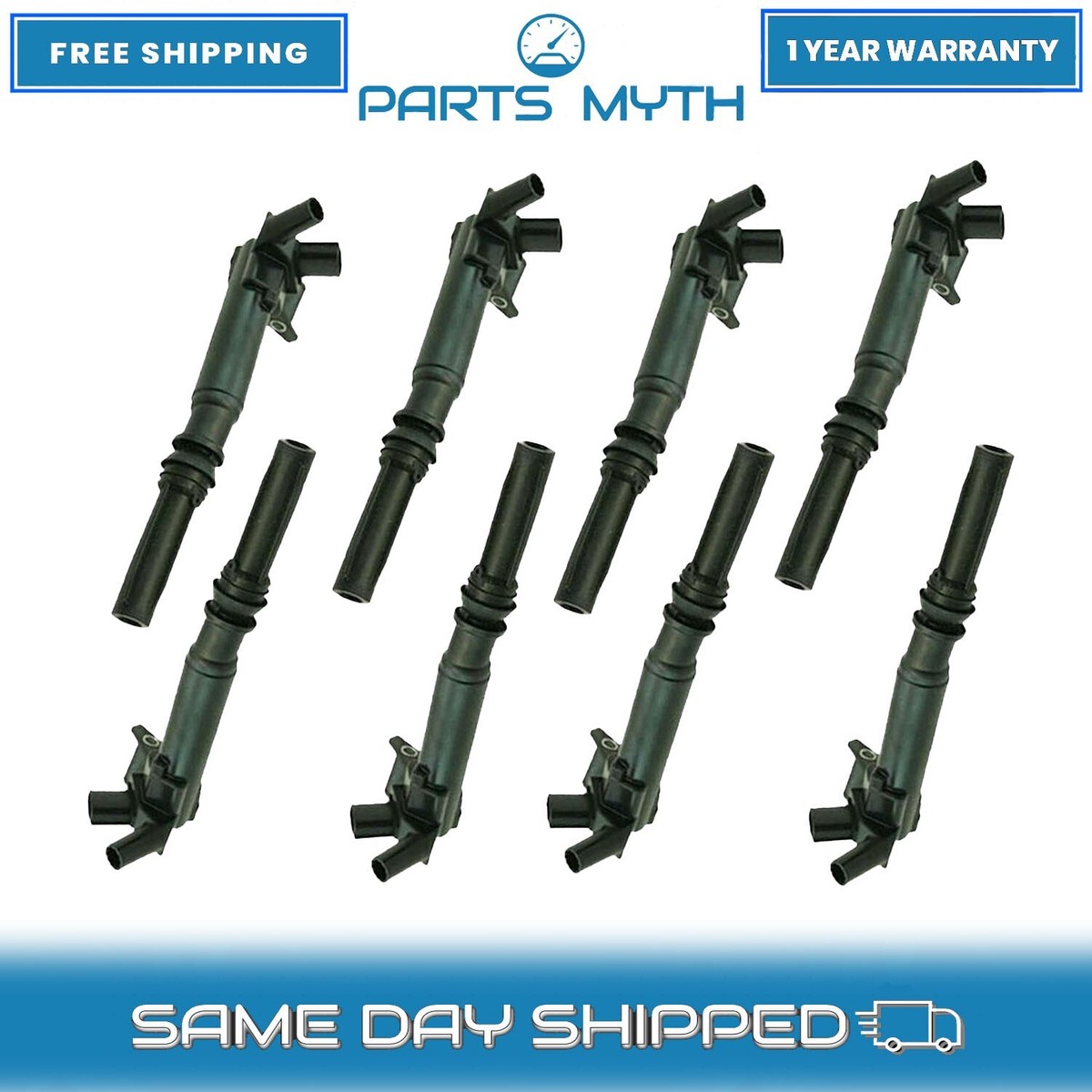 AM Autoparts Front Left Ignition Coil For Ford F150 F-250 F-350 6.2L V8 - Direct Fit