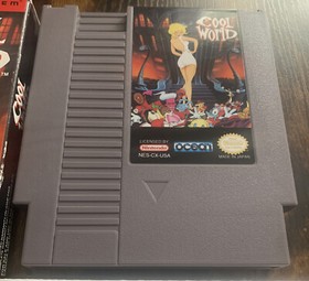 Nintendo NES Cool World Game in Box w/ Protective Case Tested Guaranteed