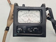 Müzitester Drehfeldrichtungsanzeiger Ohmmeter Müller & Ziegler Vintage Messgerät