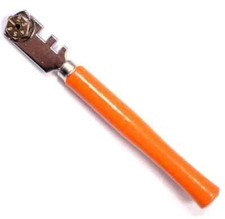 Glass Cutter For Cutting Glass Or Ceramic Tiles Hand Held 6 Wheel 