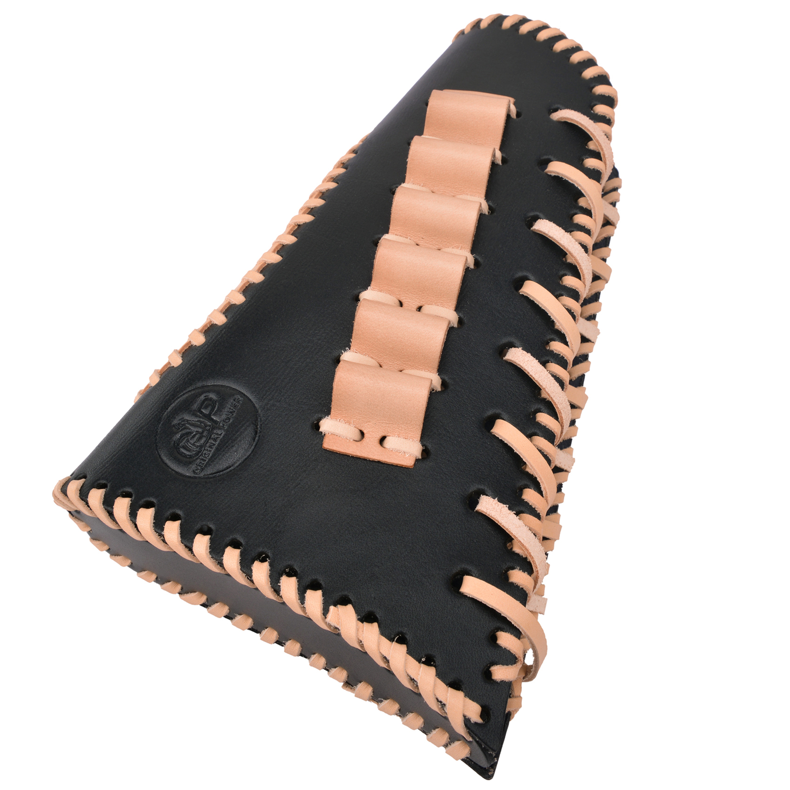 Leather Rifle Magazine Pouch Rifle Cheek Rest Cover for .45-70.30-06.44MAG-image